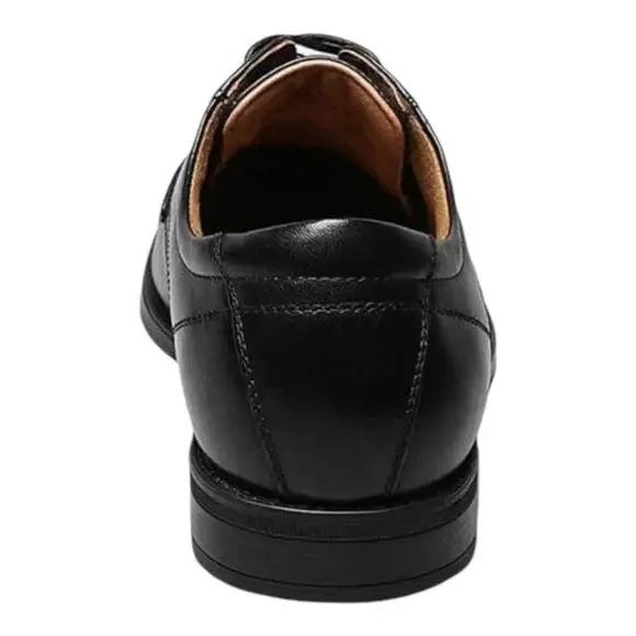 Florsheim Men's Center Cap Toe Leather Oxfords Black Size 11